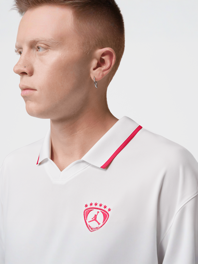Jordan, Brooklyn Soccer Top, white, Image 3 of 6