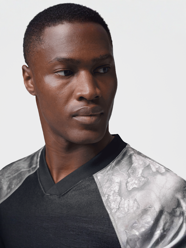 Jordan, Brooklyn Realtree Jersey, grey, Image 3 of 7