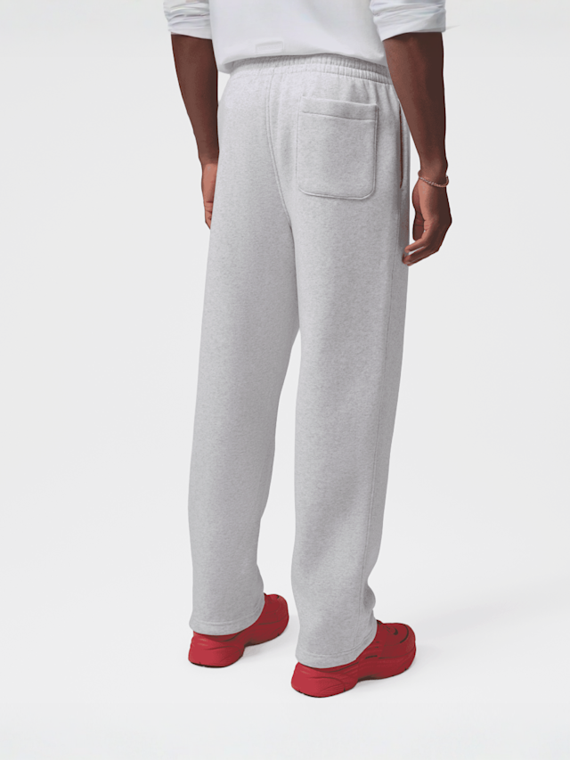 Jordan, Brooklyn Statement Fleece Open Hem Pant, grey, Image 2 of 5
