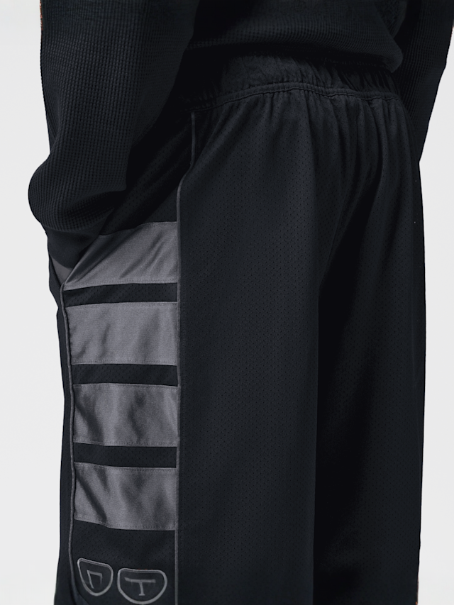 Jordan, Brooklyn Mesh Cat Scratch Shorts, black, Image 2 of 8