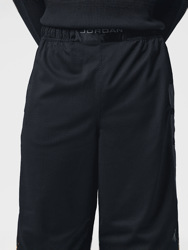 Jordan, Brooklyn Mesh Cat Scratch Shorts, black, Image 3 of 8
