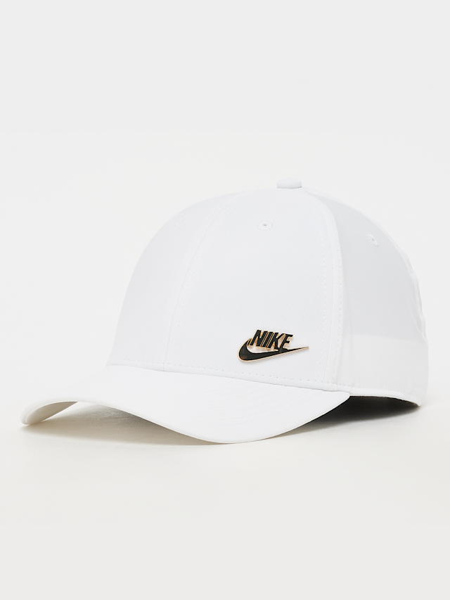 Nike  , Dri-FIT Club Structured Metal Logo Cap, white, Image 1 of 4