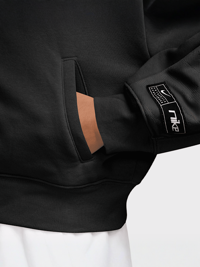 Nike  , Sportswear Fleece Dance Top, black, Image 3 of 3