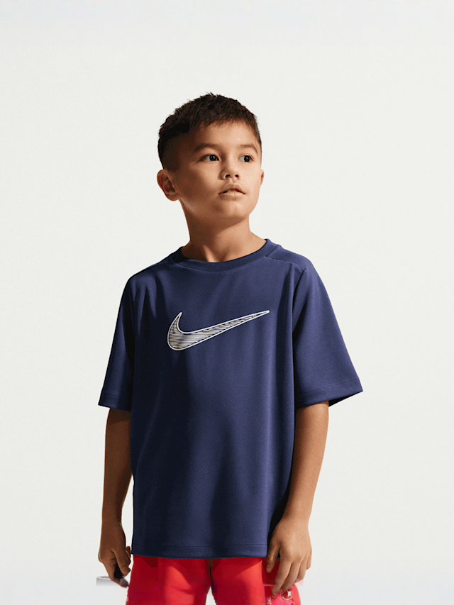 Nike  , Dri-FIT Multi Shortsleeve Top, blue, Image 1 of 5