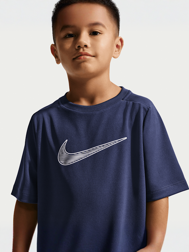 Nike  , Dri-FIT Multi Shortsleeve Top, blue, Image 3 of 5