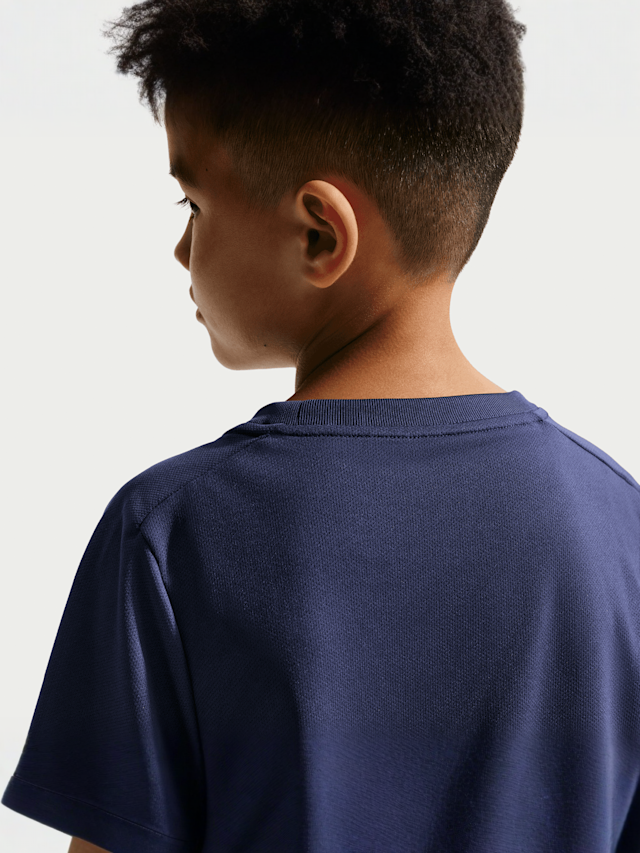 Nike  , Dri-FIT Multi Shortsleeve Top, blue, Image 4 of 5