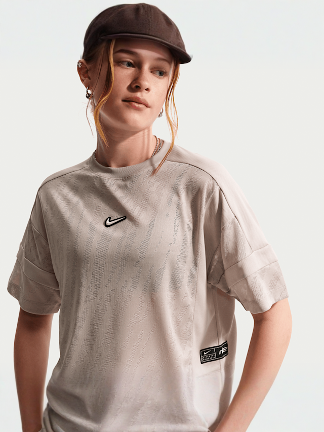 Nike  , Sportswear Mesh Coverup Dance Top, beige, Image 3 of 6