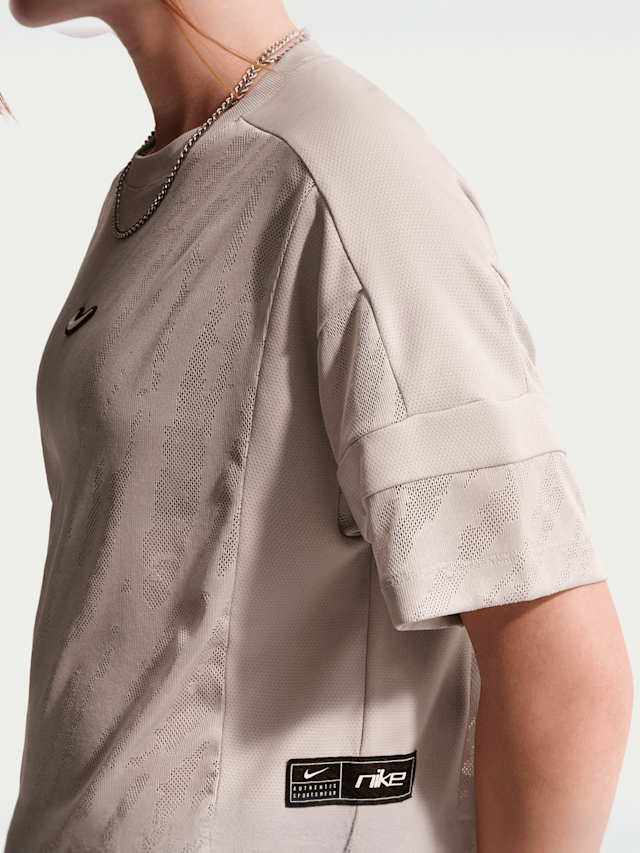 Nike  , Sportswear Mesh Coverup Dance Top, beige, Image 5 of 6