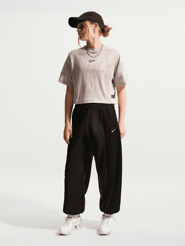 Nike  , Sportswear Mesh Coverup Dance Top, beige, Image 6 of 6