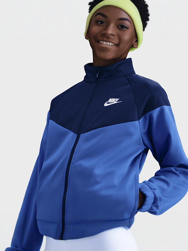 Nike  , Sportswear Dri-FIT Full Zip Tracksuit, blue, Image 2 of 5