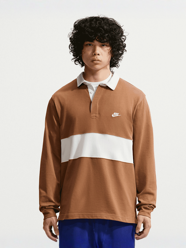Nike  , Club Longsleeve Rugby Top, brown, Image 1 of 5