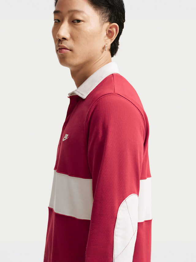 Nike  , Club Longsleeve Rugby Top, red, Image 4 of 5