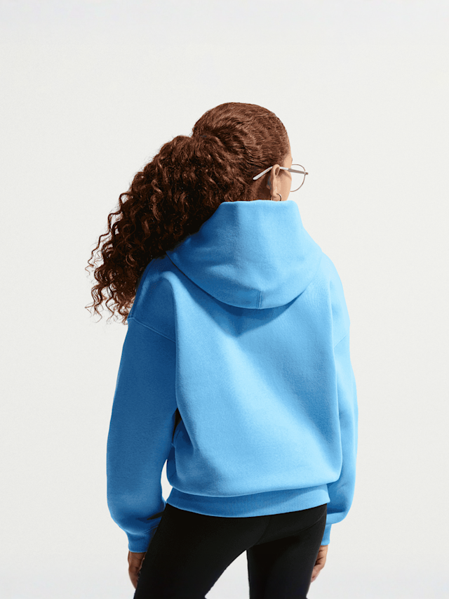 Nike  , Sportswear Club Fleece Oversized Hoodie, blue, Image 2 of 4