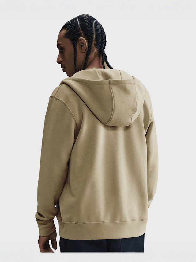 Nike  , Club Full Zip Hoodie, beige, Image 2 of 6