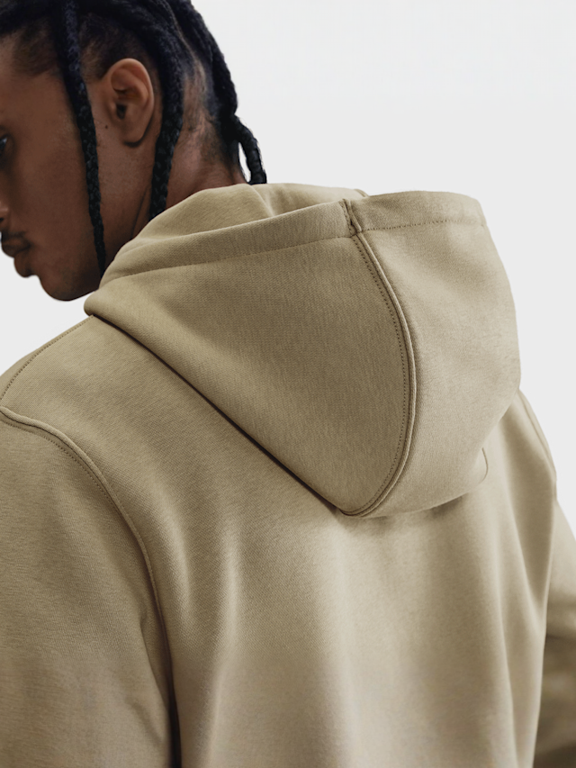 Nike  , Club Full Zip Hoodie, beige, Image 5 of 6