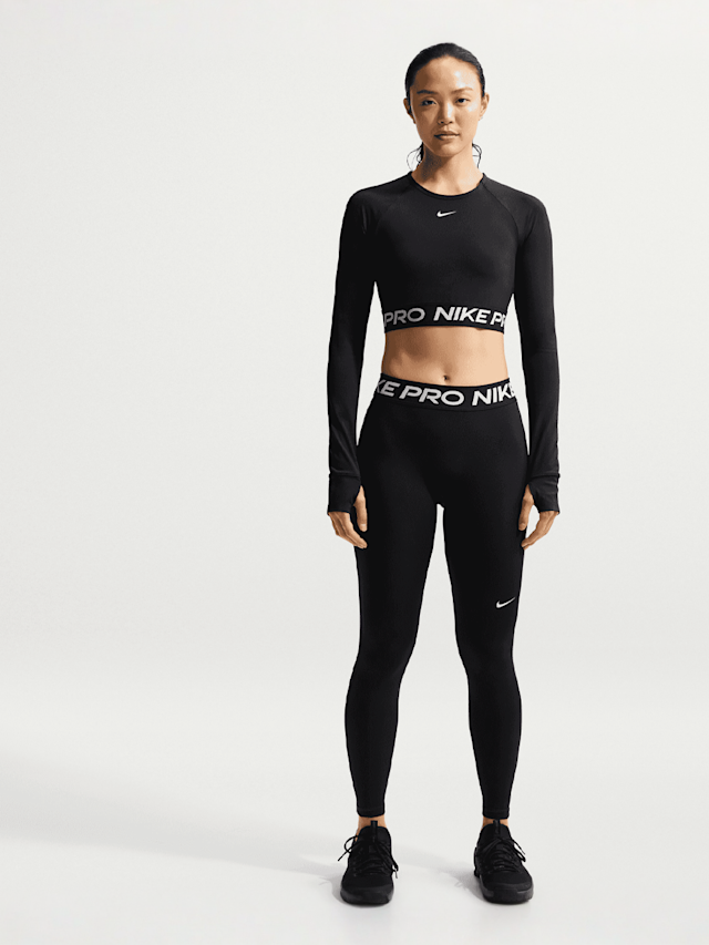 Nike  , Pro Dri-FIT 365 Crop Longsleeve, black, Image 5 of 5