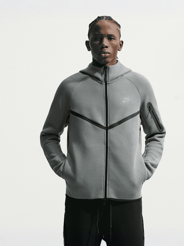 Nike  , Tech Fleece Windrunner Full-Zip Jacket, grey, Image 1 of 4
