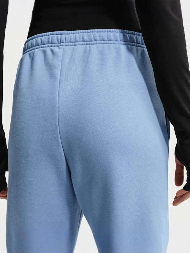 Nike  , Studio Fleece Medium Weight Mid Rise Open Hem Pant, blue, Image 4 of 6