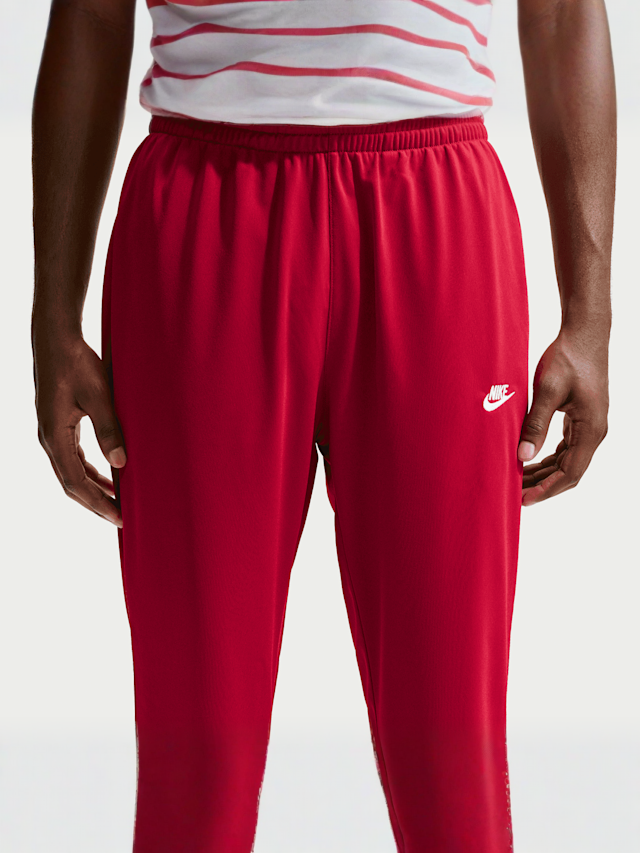 Nike  , Club Poly-Knit Tracksuit, red, Image 4 of 5