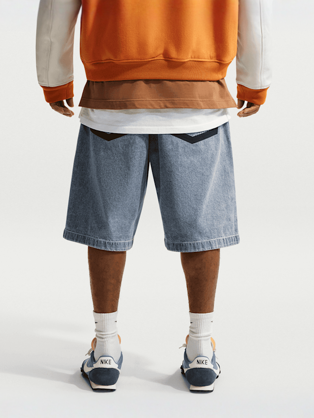 Nike  , Sportswear Indigo Denim Shorts, blue, Image 2 of 4