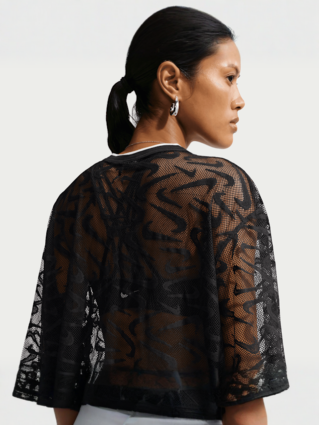 Nike  , Chill Woven Lace Jersey, black, Image 4 of 6