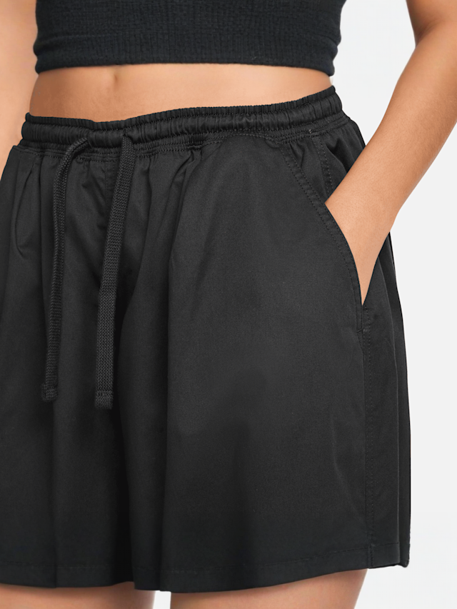Nike  , Sportswear Oversized Woven Utility Pants, black, Image 3 of 3