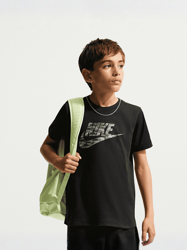 Nike  , Sportswear Club Tee All-Over-Print Fill, black, Image 1 of 5
