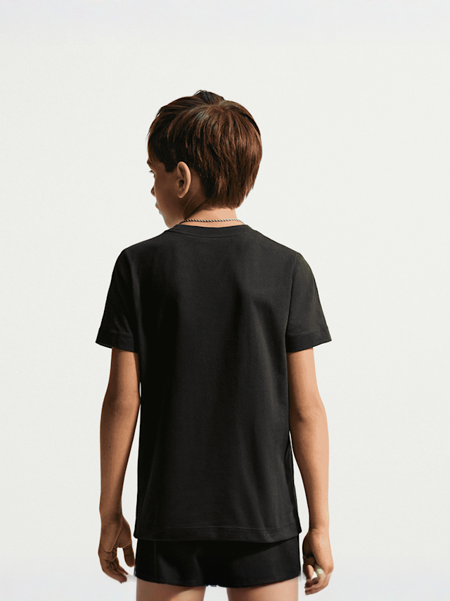 Nike  , Sportswear Club Tee All-Over-Print Fill, black, Image 2 of 5