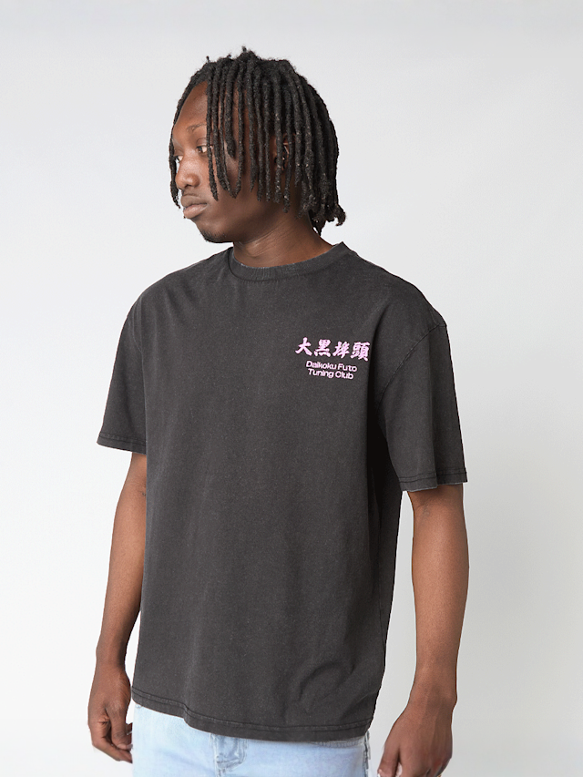 Mister Tee, Yokohama Vintage Oversize Tee, black, Image 2 of 5