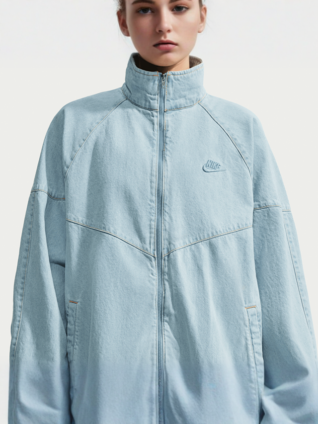 Nike  , Windrunner Denim Jacket, blue, Image 3 of 6