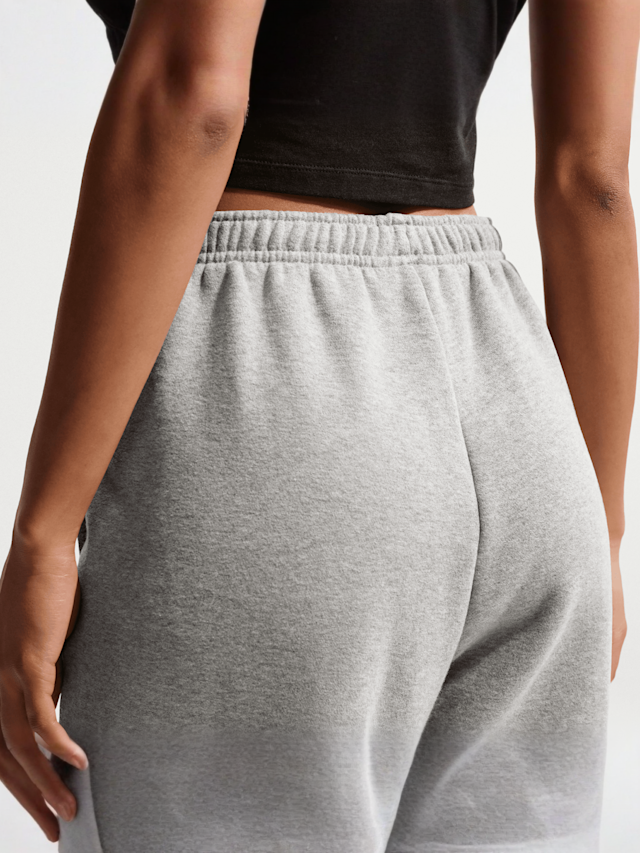 Nike  , Studio Fleece Medium Weight High-Rise Oversized Cuffed Pants, grey, Image 4 of 4