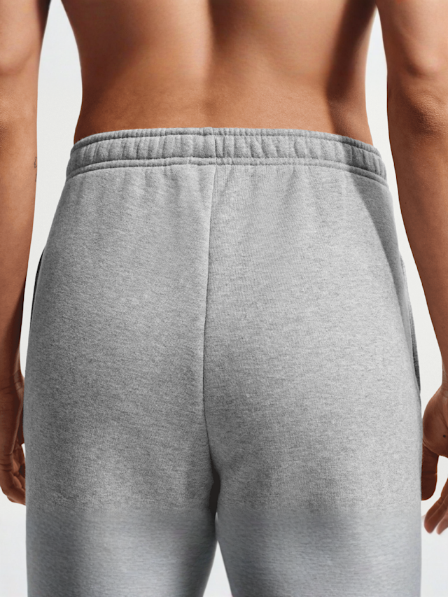 Nike  , Studio Fleece Mid-Waist Open-Hem Pant, grey, Image 4 of 5