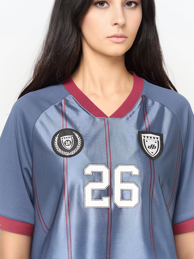 Decibel, Tops Short Jerseys, blue, Image 3 of 4