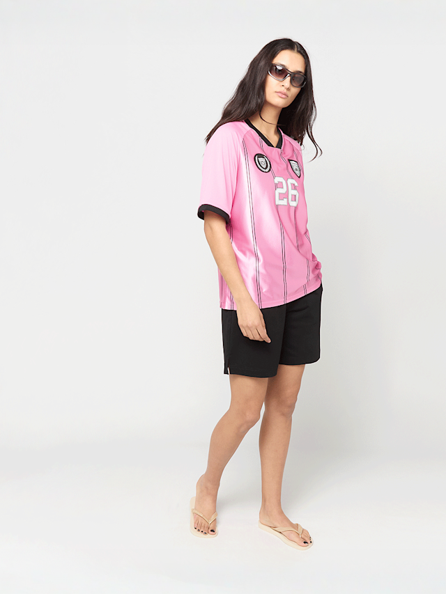 Decibel, Tops Short Jerseys, light pink, Image 4 of 4