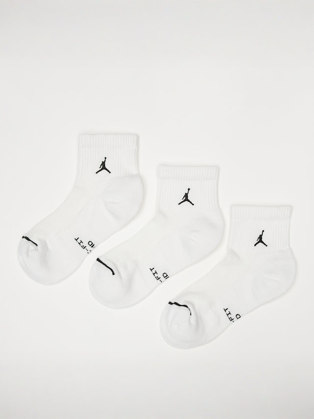Jordan, 3 PACK - Everyday Elevated Ankle Socks, white, Image 1 of 2