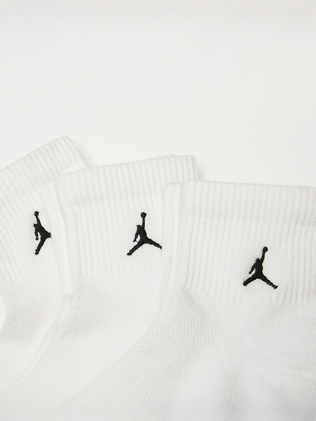 Jordan, 3 PACK - Everyday Elevated Ankle Socks, white, Image 2 of 2
