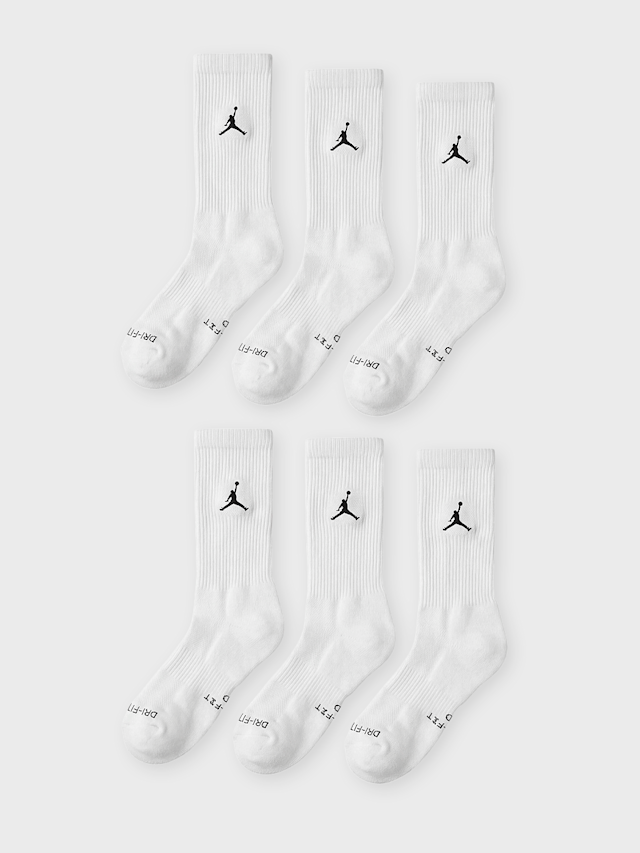 Jordan, 6 PACK - Everyday Elevated Crew, white, Image 1 of 2