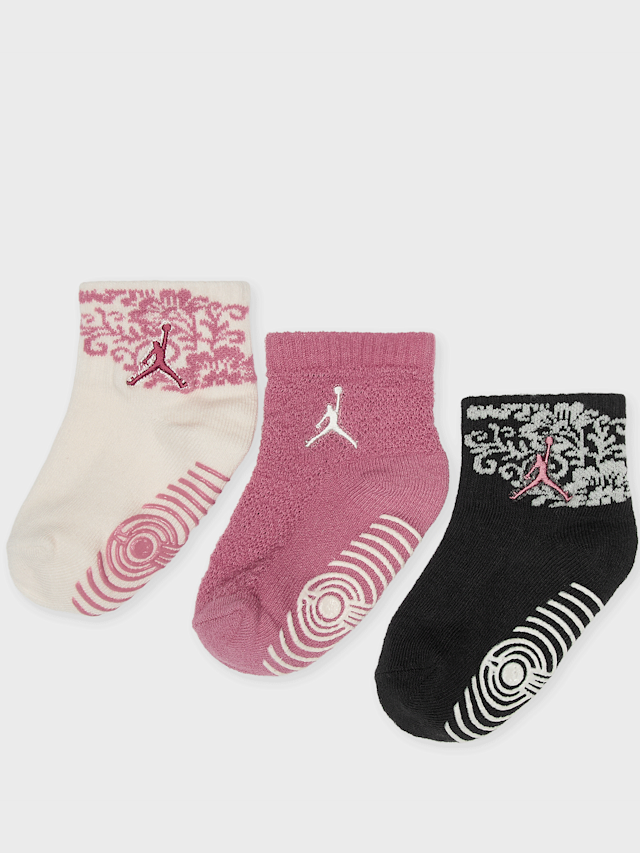 Jordan, 3 PACK - Infant/Toddler Floral Lace Quarter, multi-colour, Image 1 of 2
