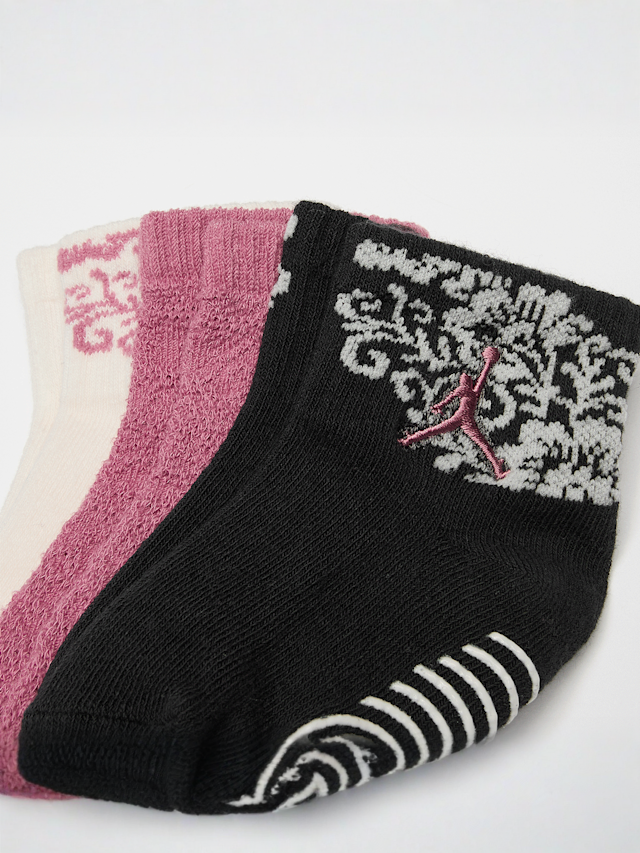 Jordan, 3 PACK - Infant/Toddler Floral Lace Quarter, multi-colour, Image 2 of 2