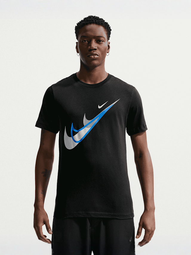 Nike  , Tee Swoosh, black, Image 1 of 3