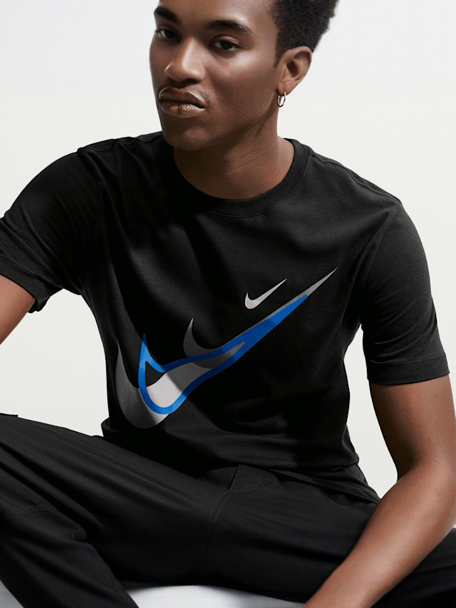 Nike  , Tee Swoosh, black, Image 3 of 3