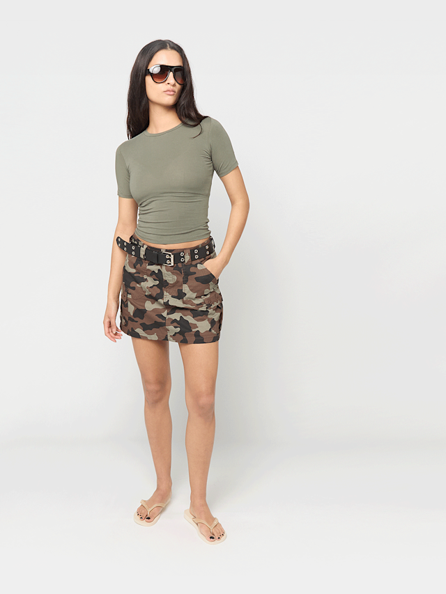 Decibel, Basic Baby Tee, green, Image 3 of 3