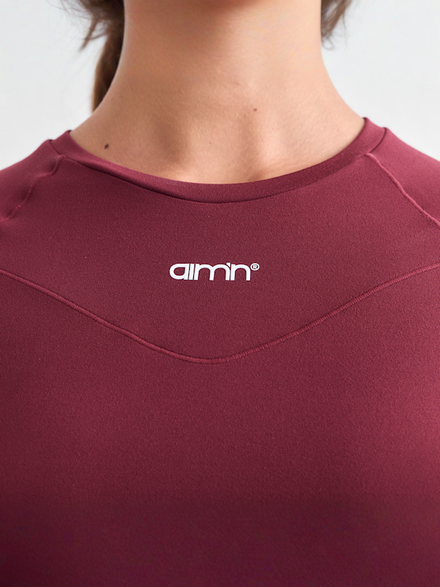 aim'n, Soft Basic Short Sleeve, red, Image 3 of 4