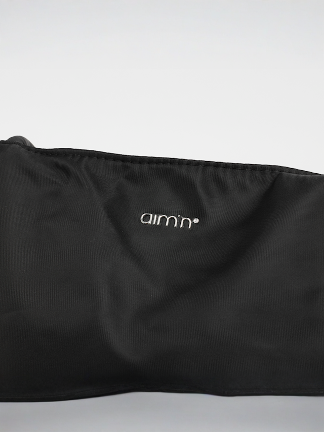 aim'n, Nylon Weekend Bag, black, Image 4 of 6