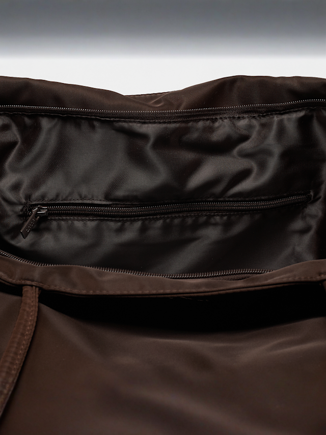 aim'n, Nylon Weekend Bag, brown, Image 5 of 7