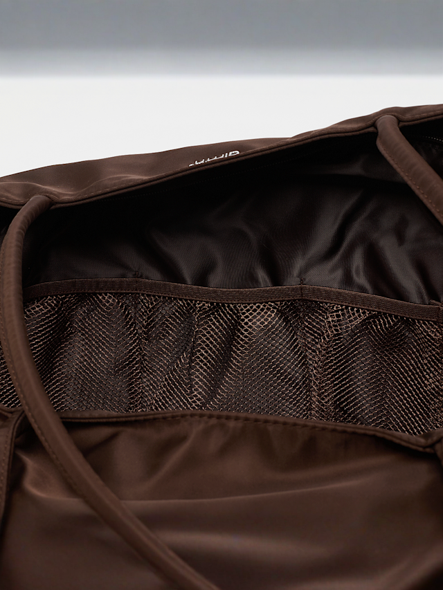 aim'n, Nylon Weekend Bag, brown, Image 6 of 7