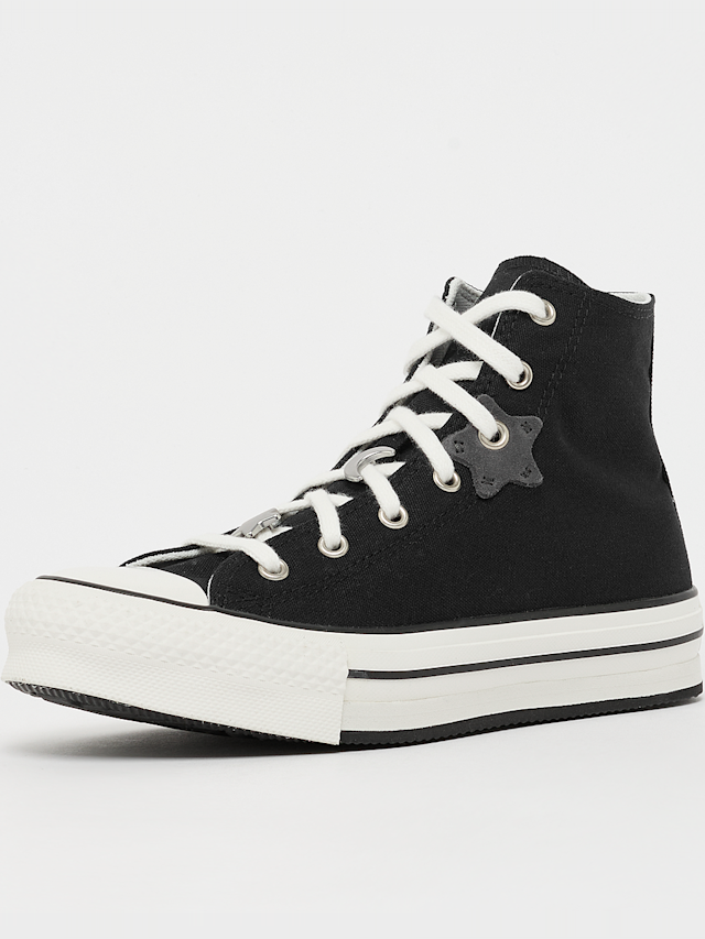 Converse, Chuck Taylor All Star Eva Lift (GS), black, Image 2 of 7