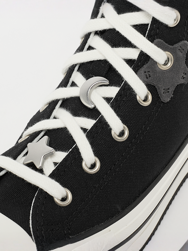 Converse, Chuck Taylor All Star Eva Lift (GS), black, Image 6 of 7