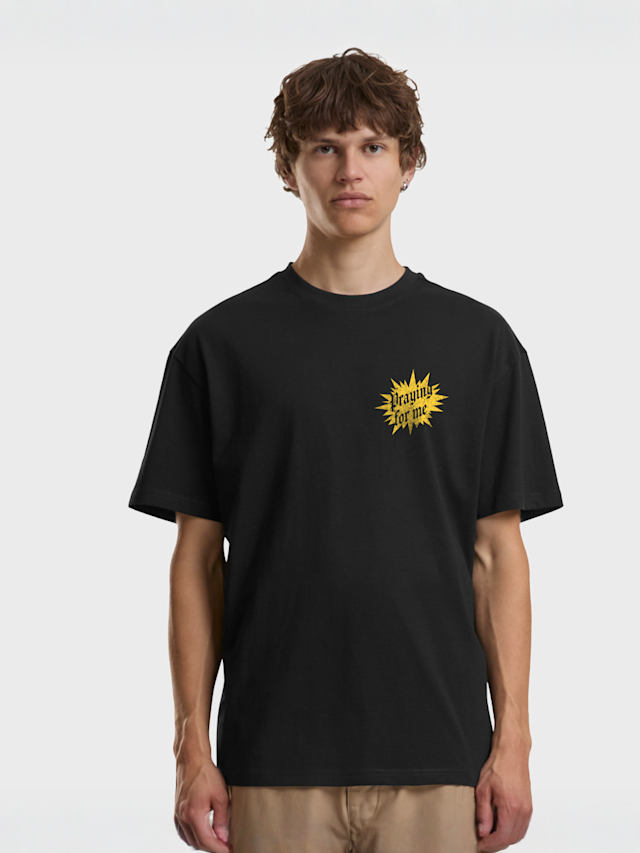 Mister Tee, Vintage Mary Oversize Tee, black, Image 2 of 4