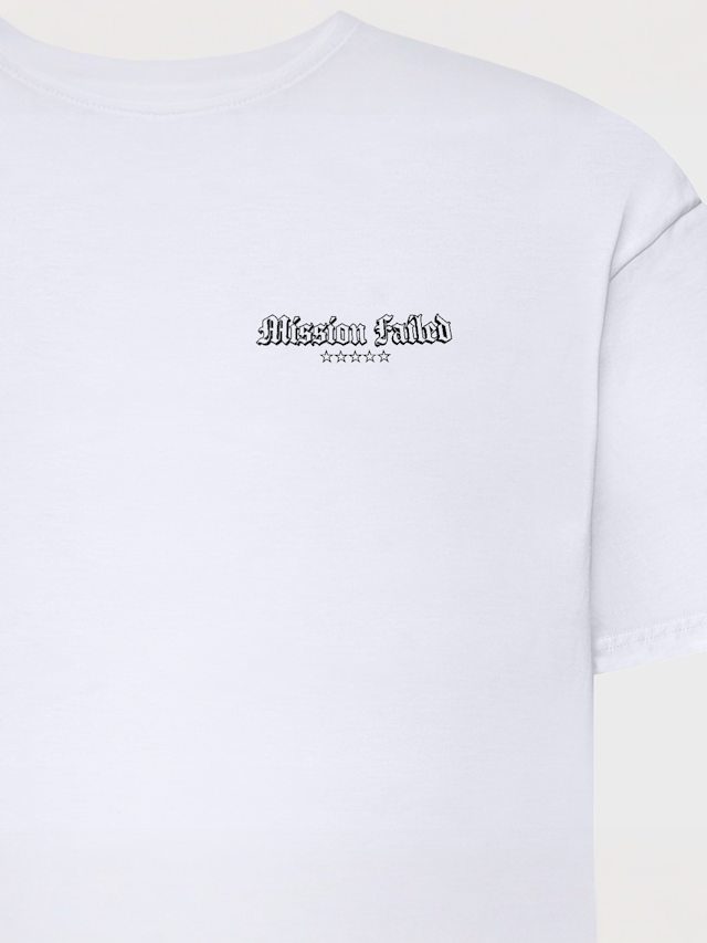 Mister Tee, Mission Failed Oversize Tee, white, Image 3 of 4